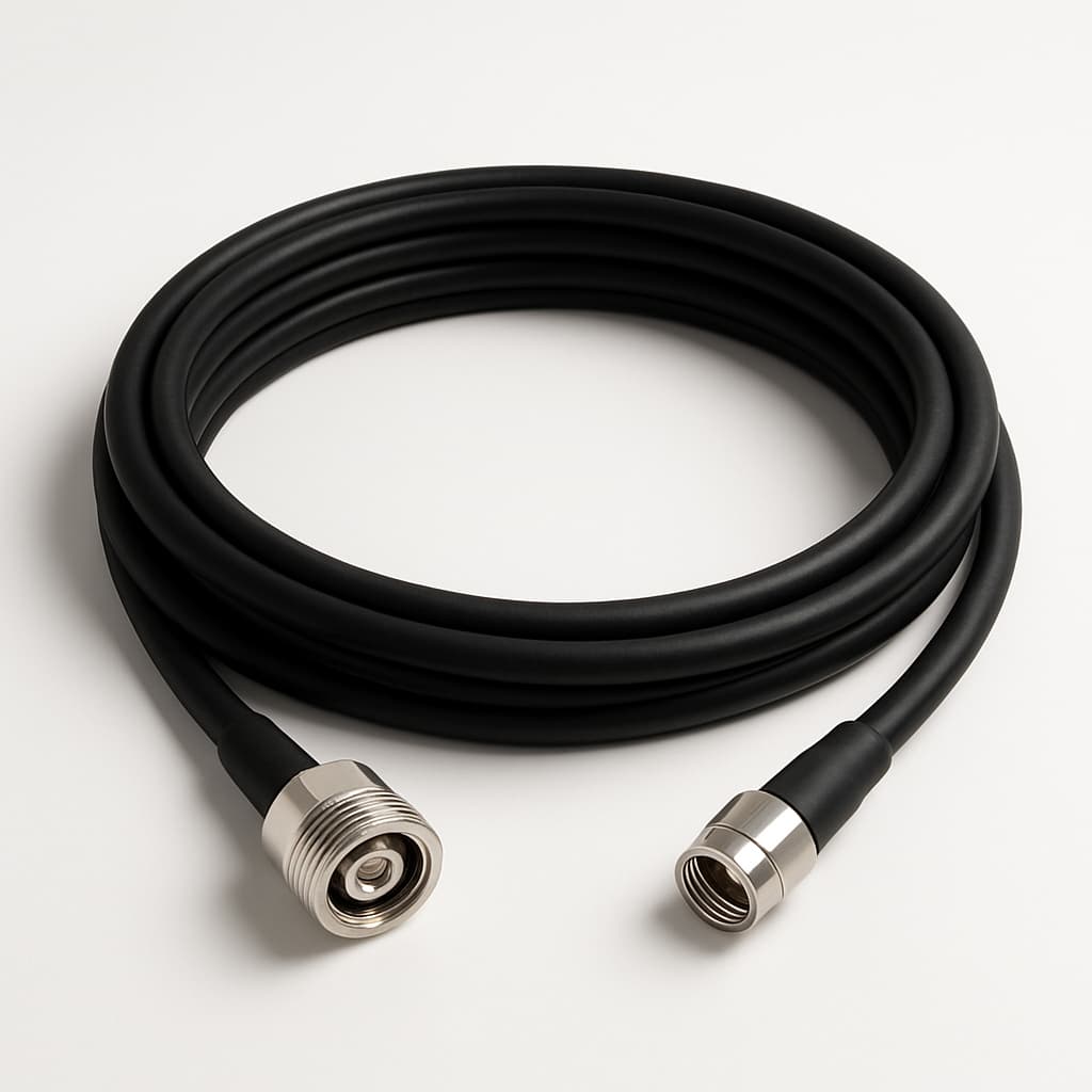 Telegaertner L00013Q0218 7-16 - N Jumper Cable 5.0 m — illustrative AI-generated image