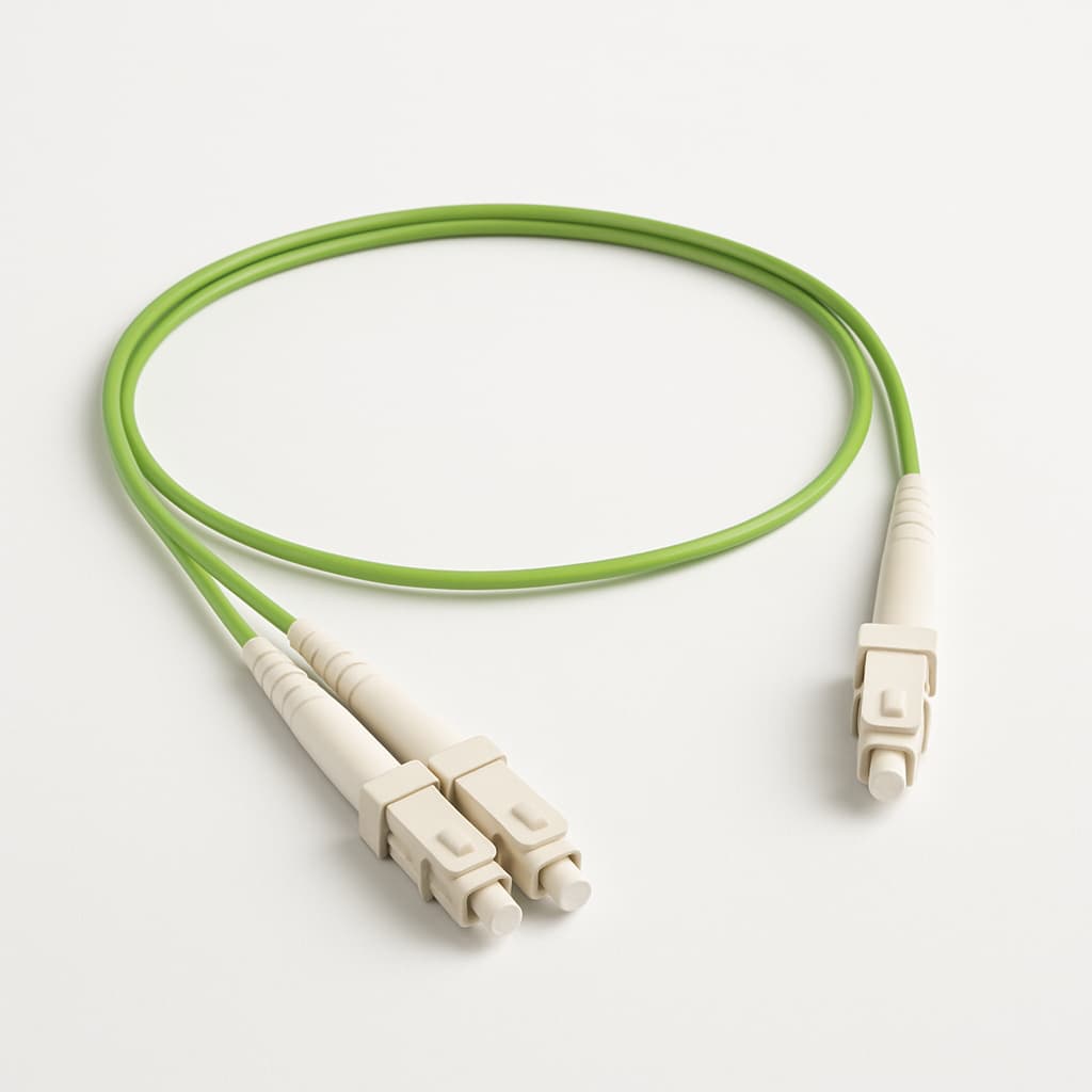 Telegaertner L08011A0046 OM5 Mini-Zip Cable — illustrative AI-generated image