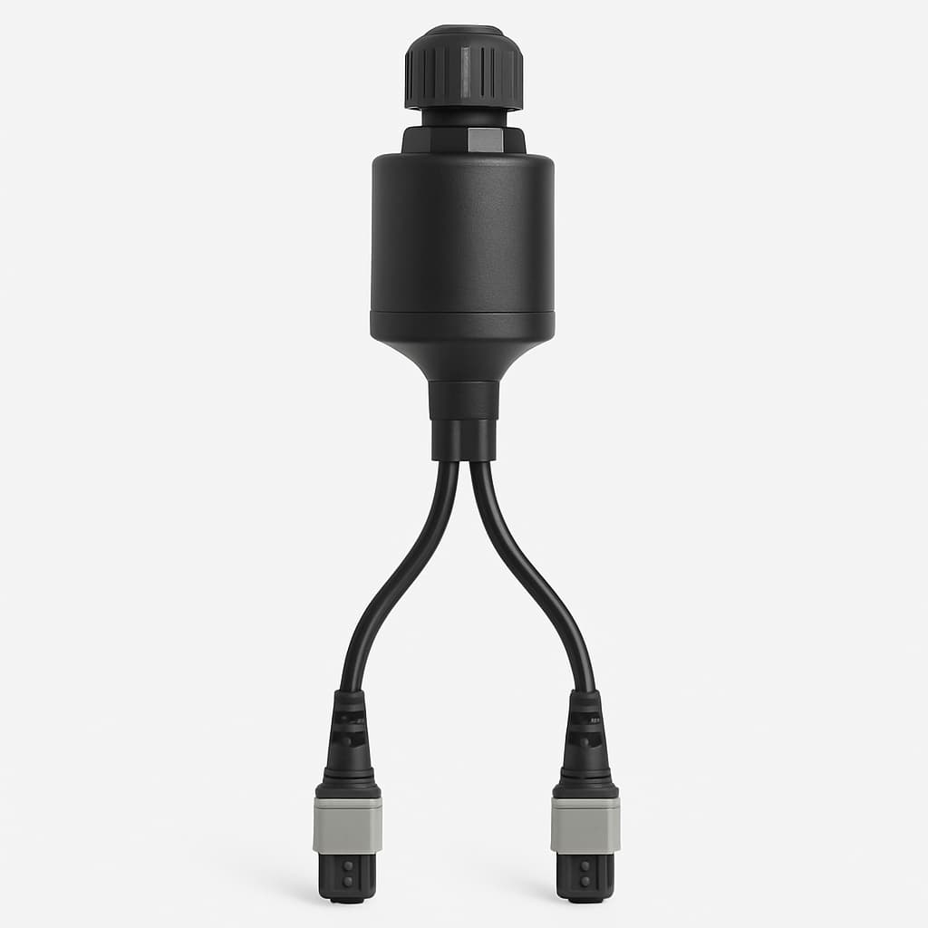 Telegaertner H02052B0217 Cable Splitter ODS/M20 IP54 MPO — illustrative AI-generated image