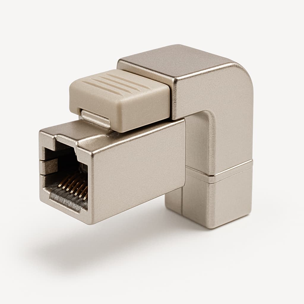 Telegaertner J00026A4508 MFP8-4x90 Connector — illustrative AI-generated image