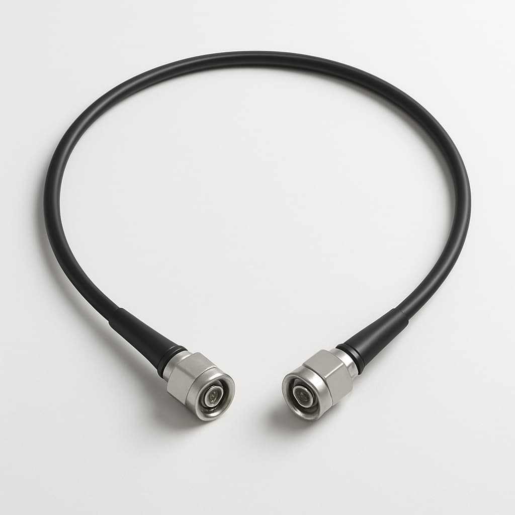 L00010Q0215 NEX10-4.3-10 Jumper Cable, 1/4", 1.0 m — illustrative AI-generated image