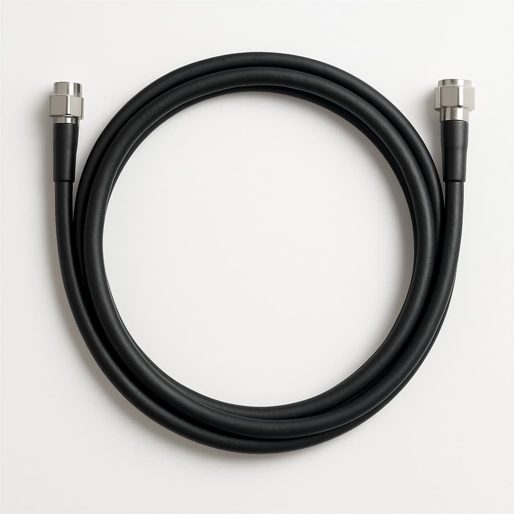 Telegaertner L00012Q0191 NEX10-4.3-10 Jumper Cable — illustrative AI-generated image