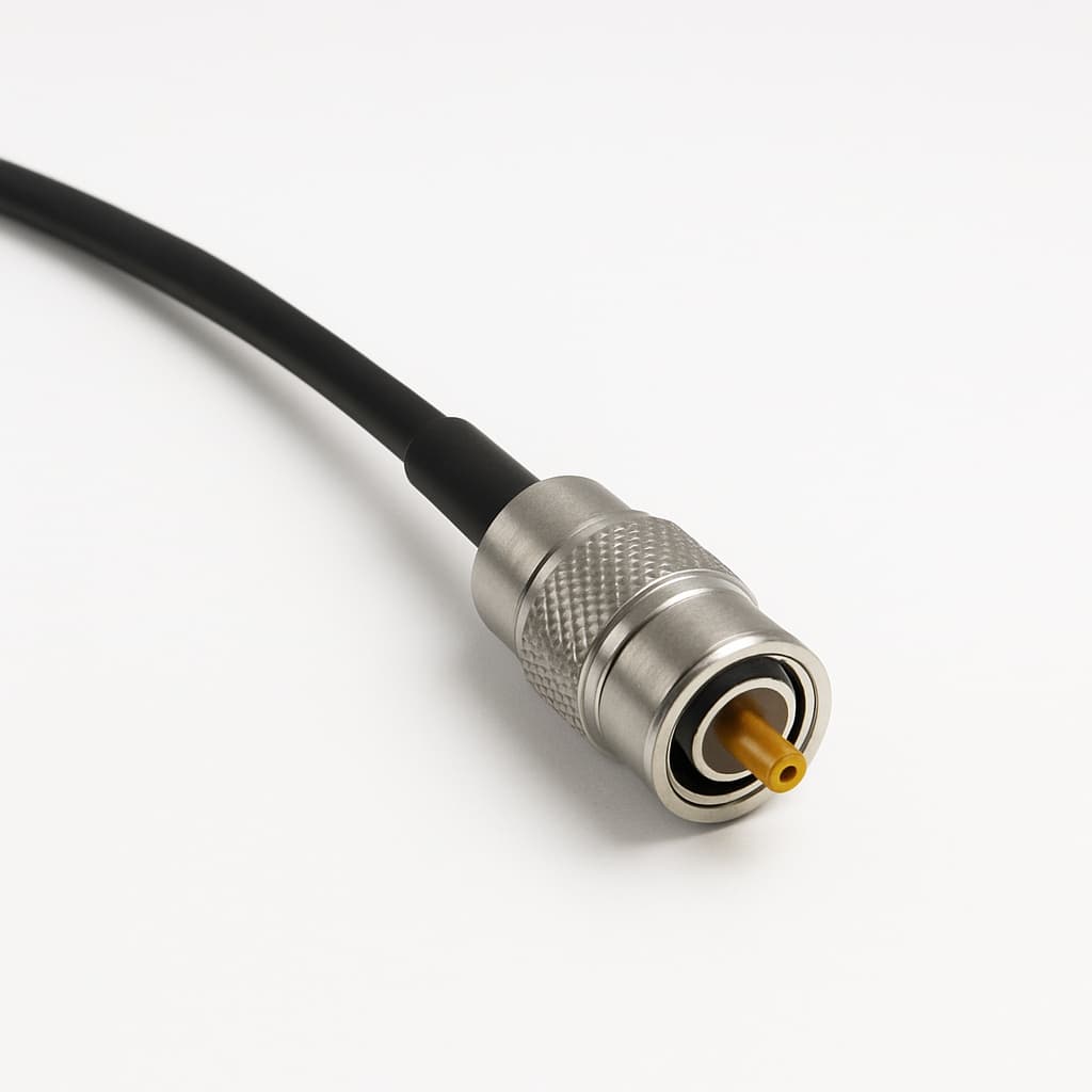 TOC TDC Plug SM Male Cable Assembly U01100A0346 — illustrative AI-generated image