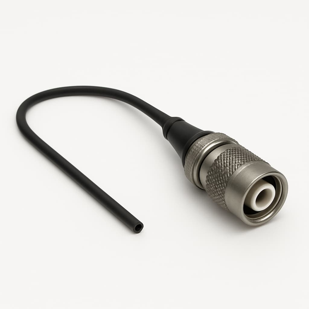 Telegaertner U01100A0347 TOC TDC Plug Cable Assembly — illustrative AI-generated image