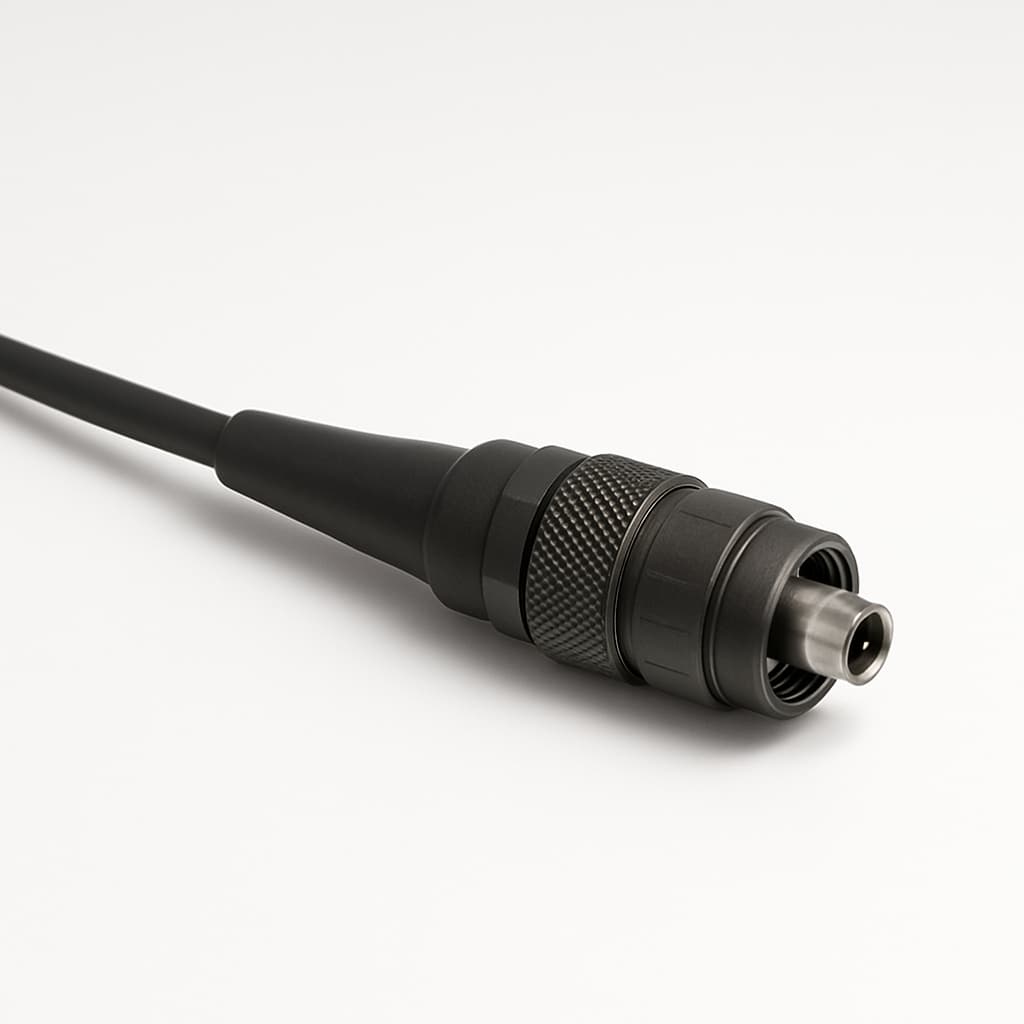 Telegaertner U01100A0348 TOC TDC Male Cable Assembly — illustrative AI-generated image