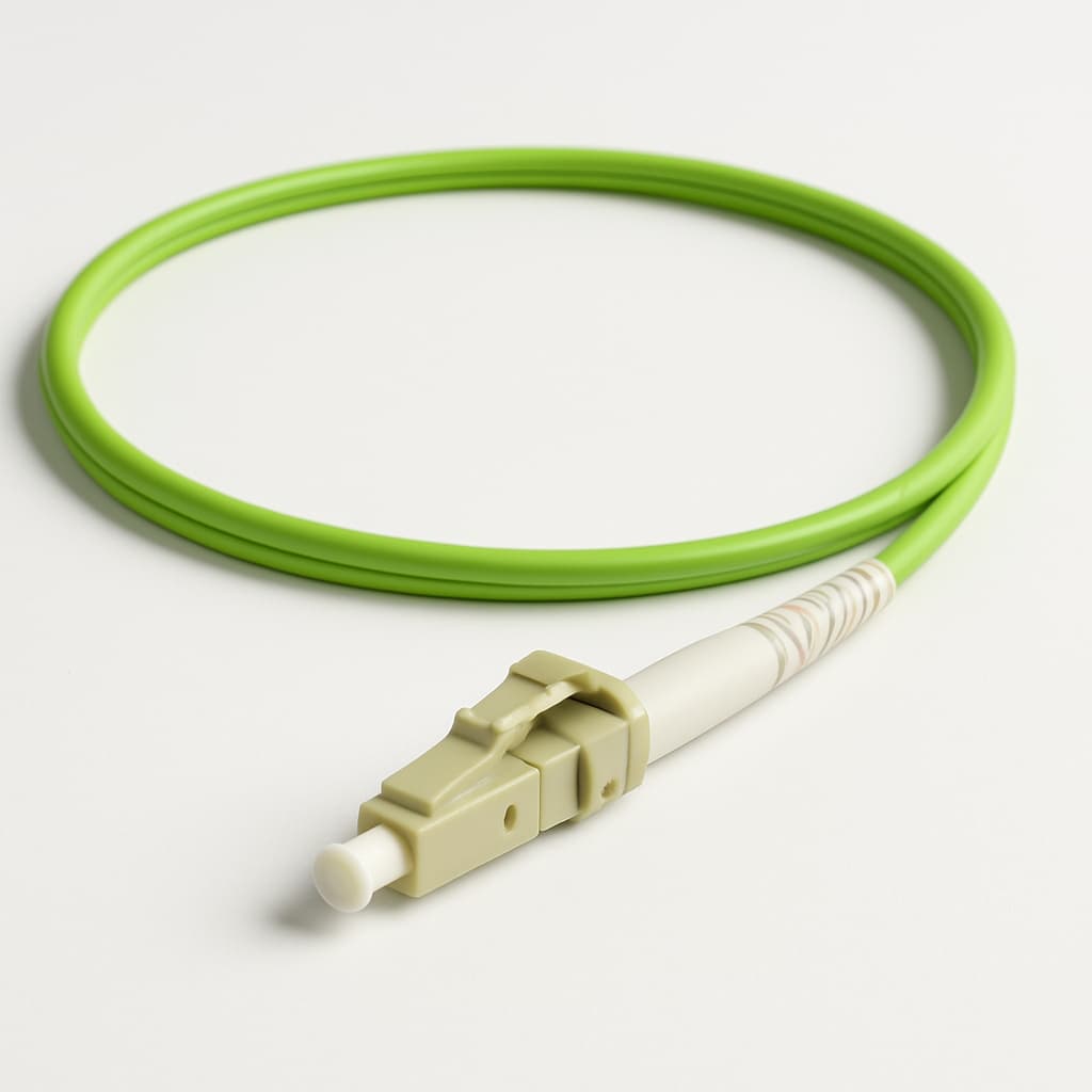 Telegaertner U01100A0397 LC Plug MM Cable Assembly — illustrative AI-generated image