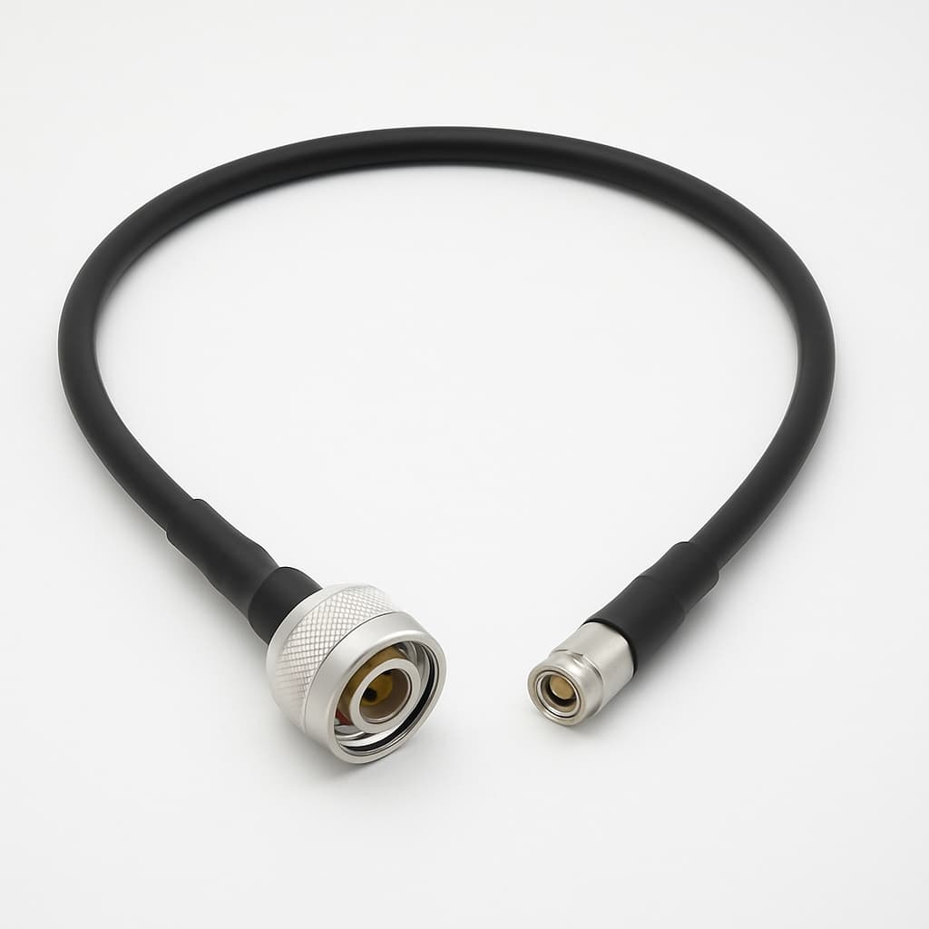 Telegaertner L00010Q0174 4.3-10 to 2.2-5 Jumper Cable — illustrative AI-generated image