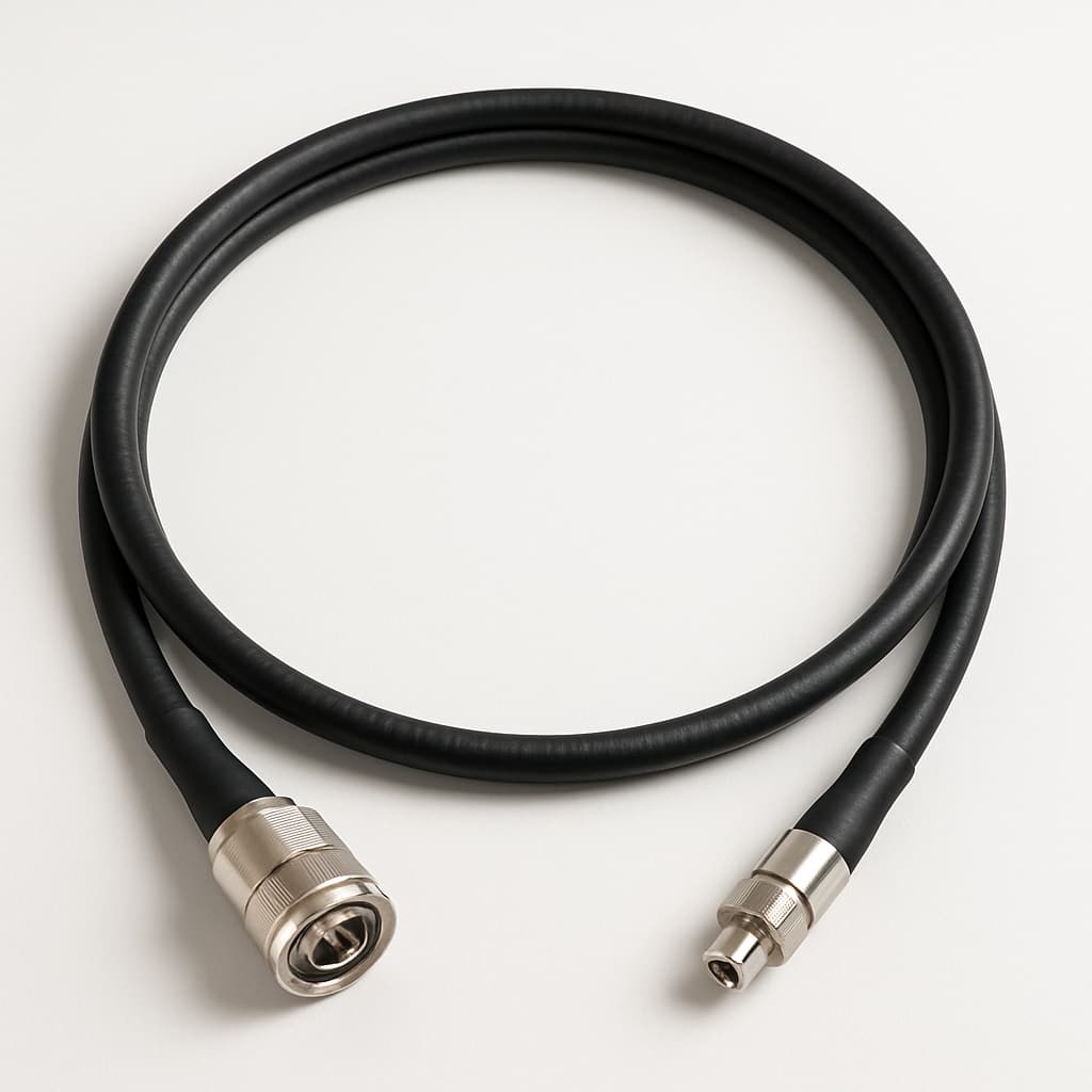L00012Q0169 4.3-10 to 2.2-5 Jumper Cable, 3.0 m — illustrative AI-generated image