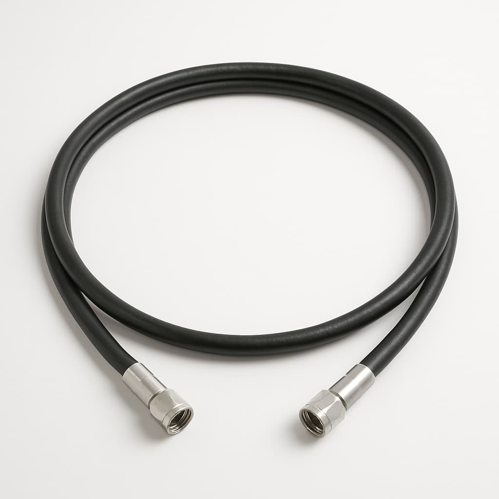 Telegaertner L00012A0239 CXJ 1/2"SF Cable Assembly, 3m — illustrative AI-generated image