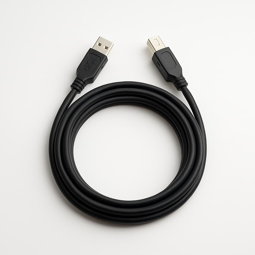 L00012Q0160 cable assembly, 3m — illustrative AI-generated image
