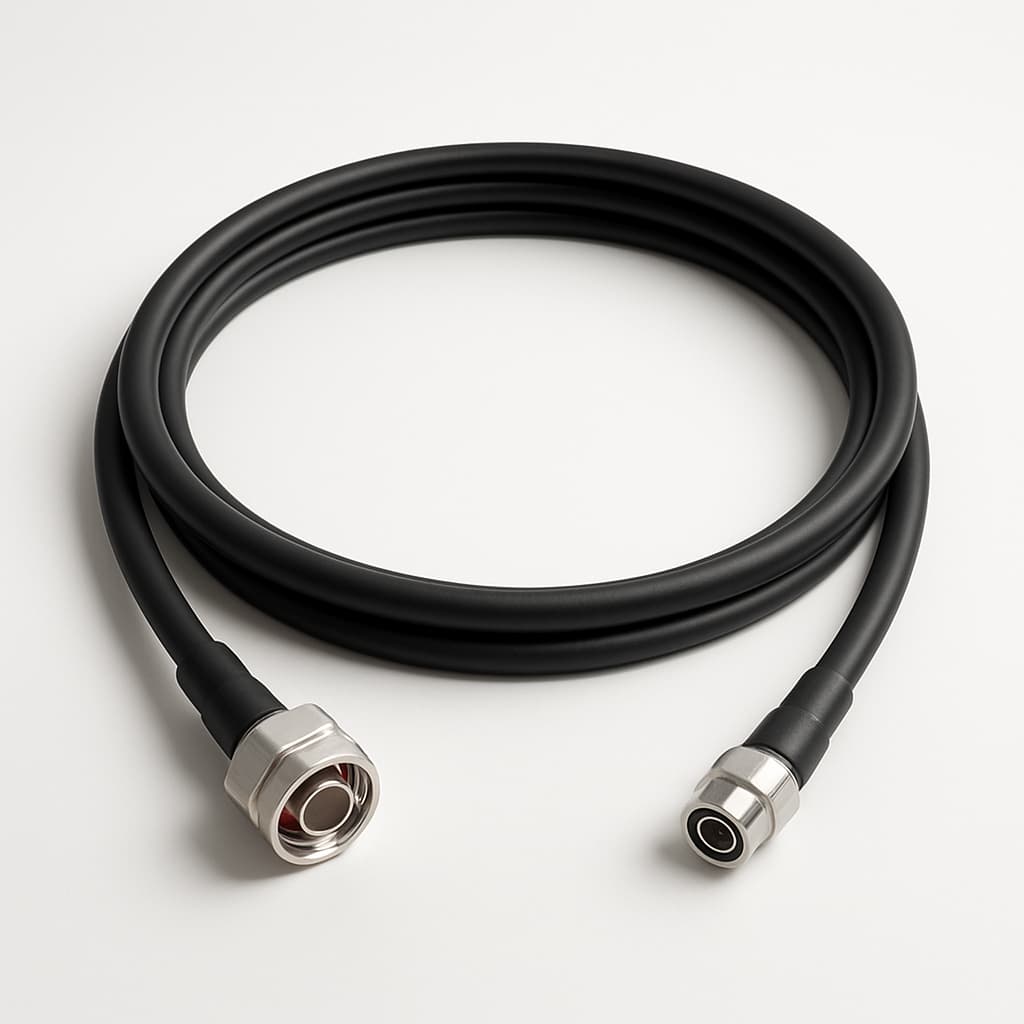 Telegaertner L00013Q0245 7-16 to 4.3-10 Jumper Cable — illustrative AI-generated image